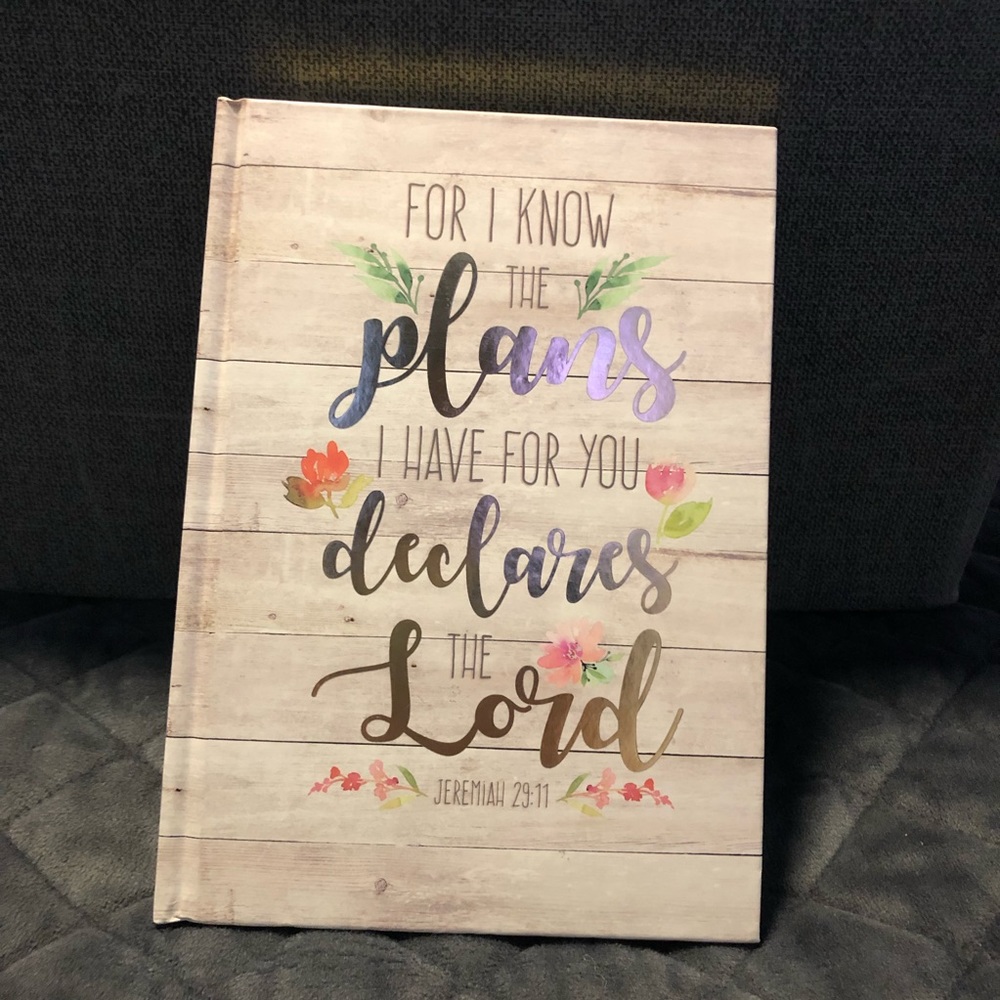 Note book journal bible verse